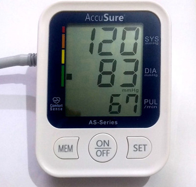 AccuSure AS-35A/AS SERIES AS-35/AS SERIES Bp Monitor(White)