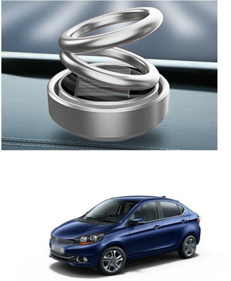 PECUNIA Solar Energy Rotating Car Perfume with Long Lasting Organic Fragrance, Feel-Good Premium Car Air freshener C230 Solar Car Perfume Air Freshner Car Fragrance Double Ring Rotating Car Aromatherapy Home Office Decoration Perfume Diffuser A230 Air Purifier(Pack of 1)