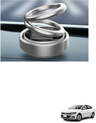 PECUNIA Solar Energy Rotating Car Perfume with Long Lasting Organic Fragrance, Feel-Good Premium Car Air freshener C252 Solar Car Perfume Air Freshner Car Fragrance Double Ring Rotating Car Aromatherapy Home Office Decoration Perfume Diffuser A252 Air Purifier(Pack of 1)
