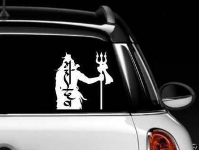 KICKWIX Sticker & Decal for Car & Bike(White)