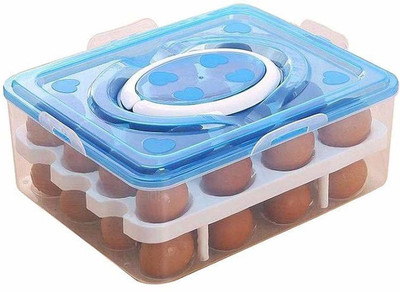 SEAHAVEN Plastic Egg Container  - 2.7 dozen(Multicolor)