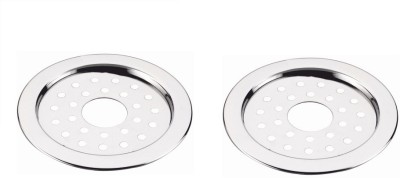 NEW WARE Floor, Bathroom Sink, Kitchen Sink, Basin Stainless Steel Push Down Strainer(12.7 cm Set of 2)