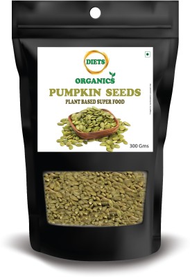 DIETS ORGANICS Raw Pumpkin Seeds for Weight loss, healthy life and ready to eat -300gms Pumpkin Seeds(300 g)