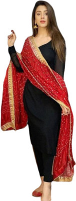 Unique Creation Women Kurta Pant Dupatta Set