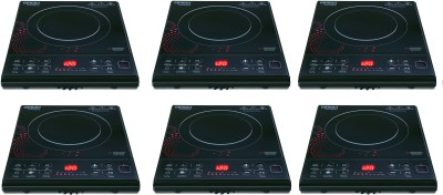 USHA IC3616 PACK OF 6 Induction Cooktop(Black, Touch Panel)
