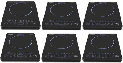 Usha IC 3820 PACK OF 6 Induction Cooktop  (Black, Touch Panel)
