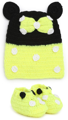CHUTPUT Baby Boys & Baby Girls Casual Cap Bootie(Lime Green)