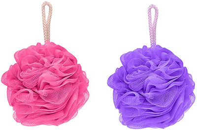 HUKBO Loofah(Pack of 2, Multicolor)