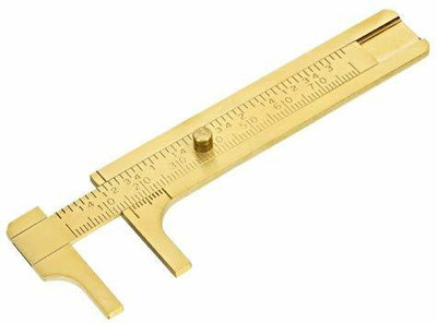 Scorpion Brass Jeweler's Gemstone Gauge with Vernier Scale 1/10mm increments Height Gauge