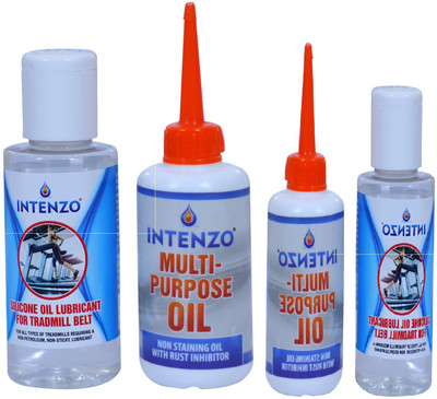 intenzo 2 Lubricant & 2 Multi purpose oil (pack of 4) Manual Dispenser(400 g Pack of 4)