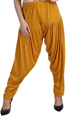 CASUAL365 Viscose Rayon Solid Patiala