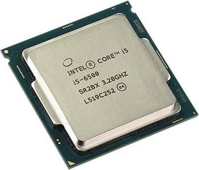 Intel CORE I5 6500 PROCESSOR ( 6TH GENERATION ) 3.2 GHz Upto 3.6 GHz LGA 1151 Socket 4 Cores 4 Threads 6 MB Smart Cache Desktop Processor