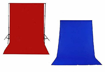 Stookin 6FTX9FT Backdrop Lekera Photo Light Studio Background Red & Black (Pack Of 2) Reflector