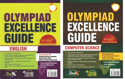 Olympiad Guide Books Set Of English (IOEL) & Computer Science (Informatics) (IIO) Class 8(Text Book, Silver Zone)