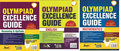 Olympiad Guide Books Set Of Mathematics (IOM) English (IOEL) Reasoning & Aptitude (IRAO) Class 5(Text Book, Silver Zone)