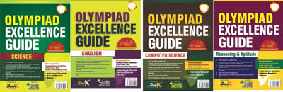 Olympiad Guide Books Set Of Science (IOS) English (IOEL) Computer Science (Informatics) (IIO) Reasoning & Aptitude (IRAO) Class 8(Text Book, Silver Zone)