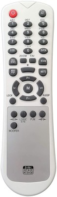 LipiWorld 2in1 AT3-01 AT3-02 TV Compatible for  TV Akai Remote Controller(Gray)