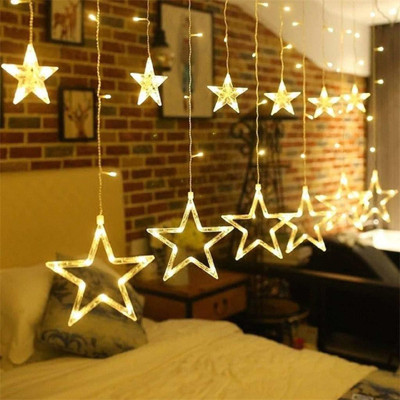 VibeX 138 LEDs 2.5 m Transparent Flickering, Steady Star Rice Lights(Pack of 1)