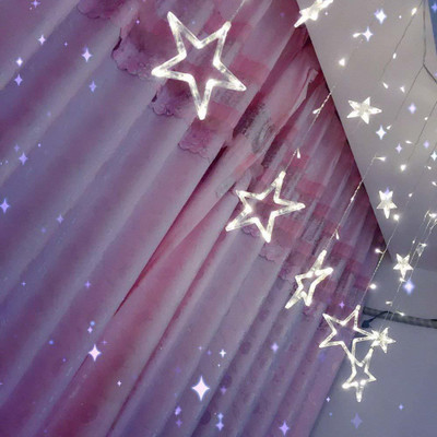 VibeX 138 LEDs 4.04 m Transparent Steady, Flickering Star Rice Lights(Pack of 1)