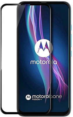 Hyper Edge To Edge Tempered Glass for Motorola One Fusion Plus(Pack of 1)