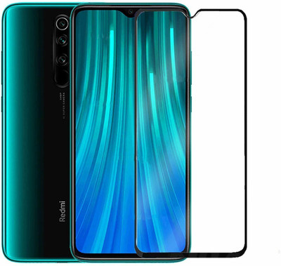 Tamrat Edge To Edge Tempered Glass for Easy Install Full Screen Coverage Tempered Glass Screen Guard Protector 11D for Redmi Mi NOTE 8 PRO(Pack of 1)