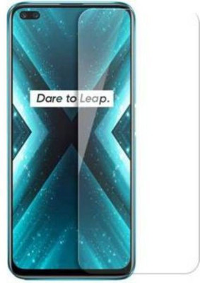 VPrime Edge To Edge Tempered Glass for REALME X3(Pack of 1)