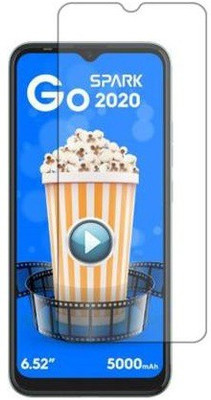 LIKEDESIGN Tempered Glass Guard for Tecno Spark Go 2020(Pack of 1)