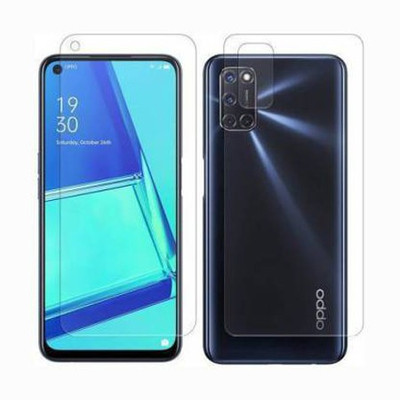 raxxy Front and Back Screen Guard for Oppo A52(Pack of 2)