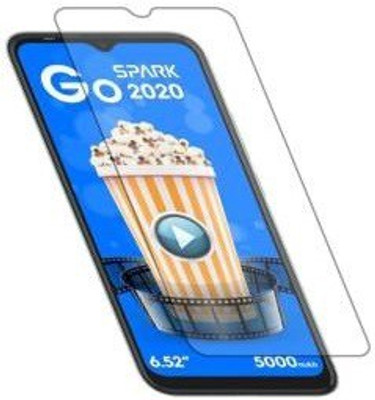 LIKEDESIGN Tempered Glass Guard for Tecno Spark Go 2020, Tecno Spark 7T(Pack of 1)