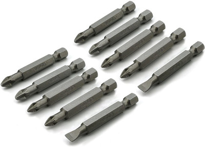 YATO YT-04832 Screwdriver Bits S2 Set 50mm 10 Pcs Standard Screwdriver Set(Pack of 10)