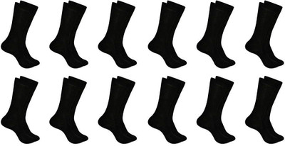 PinKit Men Calf Length(Pack of 12)