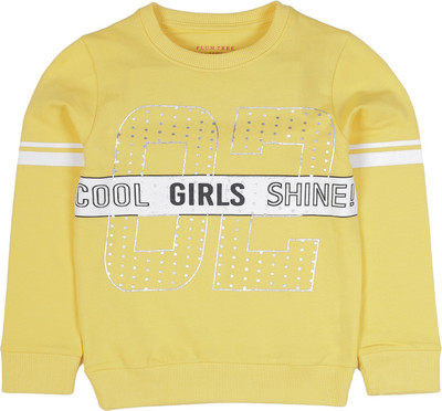 Plum Tree Full Sleeve Printed Girls Sweatshirt