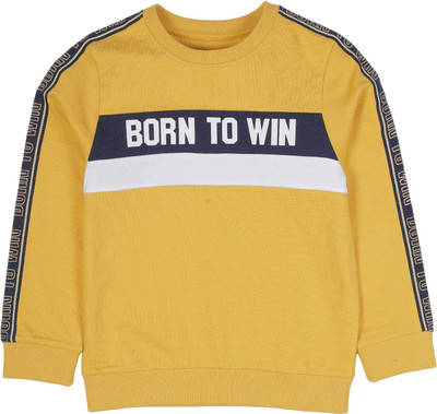 Plum Tree Full Sleeve Printed Boys Sweatshirt