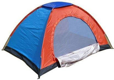 Wishbone 6-Person Polyester Hiking Camping Portable Waterproof Dome Tent with Bag Tent - For All Weather(Multicolor)