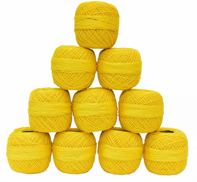 CLATTER Yellow Thread(55 m Pack of10)