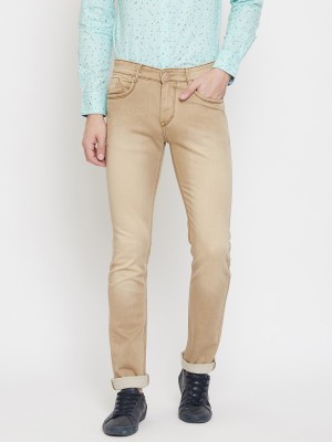 CRIMSOUNE CLUB Slim Men Beige Jeans