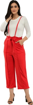 AAKRITHI Women Red Dungaree