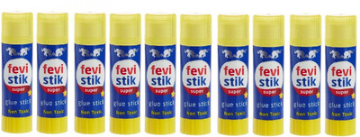 Pidilite Glue stick(Set of 10, Blue)