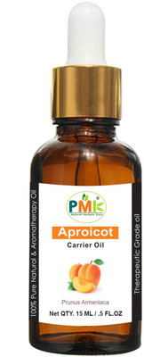 PMK Pure Natural Apricot Cold Pressed Carrier Oil (15Ml)(15 ml)