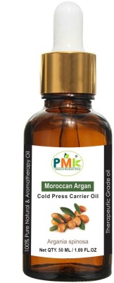 PMK Pure Natural Moroccan Argan Cold Pressed Carrier Oil(50ML)(50 ml)