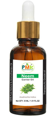 PMK Pure Natural Neem Cold Pressed Carrier Oil(30ML)(30 ml)