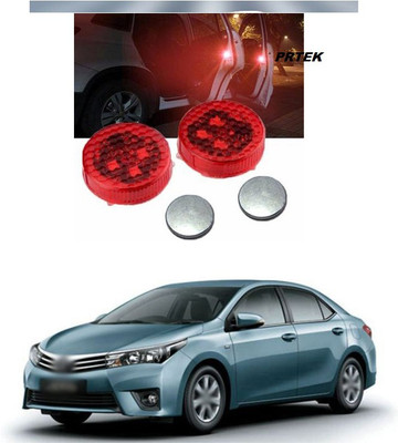 PECUNIA Universal Car Door Warning Light Anti-Collision LED Safty Lights Strobe Flashing Open Reflector Lamp Auto On/Off with 3 Flashing Modes (Red) A236 Car Fancy Lights(Red)