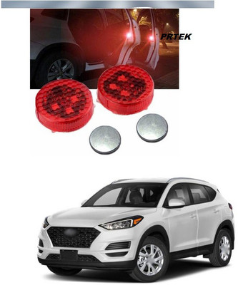 PECUNIA Universal Car Door Warning Light Anti-Collision LED Safty Lights Strobe Flashing Open Reflector Lamp Auto On/Off with 3 Flashing Modes (Red) A95 Car Fancy Lights(Red)