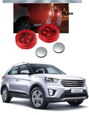 PECUNIA Universal Car Door Warning Light Anti-Collision LED Safty Lights Strobe Flashing Open Reflector Lamp Auto On/Off with 3 Flashing Modes (Red) A13 Car Fancy Lights(Red)