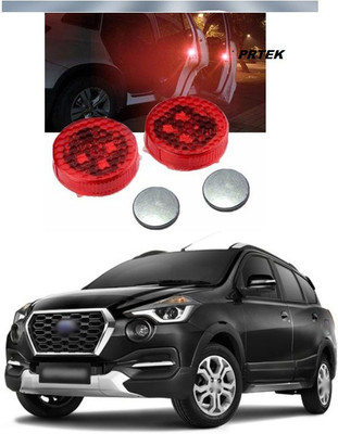 PECUNIA Universal Car Door Warning Light Anti-Collision LED Safty Lights Strobe Flashing Open Reflector Lamp Auto On/Off with 3 Flashing Modes (Red) A50 Car Fancy Lights(Red)