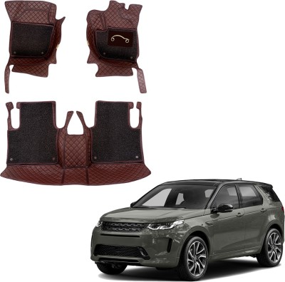 AutoFurnish Leatherite 7D Mat For  Land Rover Discovery Sport R-Dynamic (7 Seater)(Maroon)
