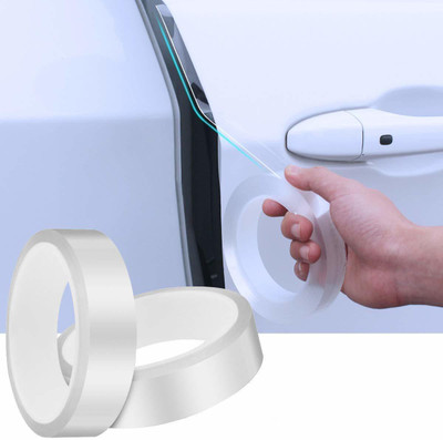Allure Auto Silicone Car Door Guard(White, Pack of 1, Universal For Car, NA)