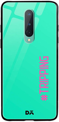 DailyObjects Tripping Glass Back Cover for OnePlus 8(Multicolor, Shock Proof, Pack of: 1)