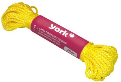 YORK Cloth Hanging Rope For Both Indoor And Outdoor Purpose 20 Metter Polypropylene Retractable Clothesline(20 m)