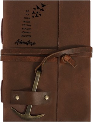 Flipkart SmartBuy Handmade paper diary A5 Diary UNRULED 200 Pages(Brown)